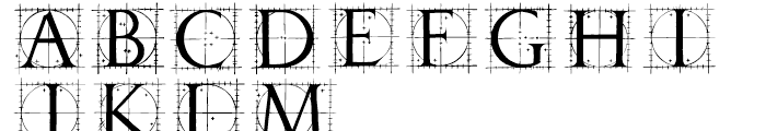1529 Champ Fleury Initials Regular Font LOWERCASE