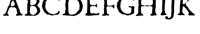 1546 Poliphile Normal Font UPPERCASE