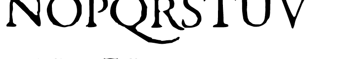 1546 Poliphile Normal Font UPPERCASE