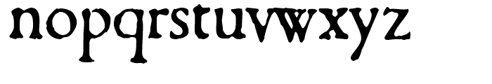 1546 Poliphile Normal Font LOWERCASE