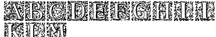 1550 Arabesques Regular Font UPPERCASE