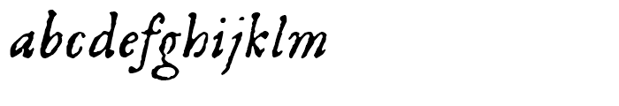 1584 Pragmatica Lima Italic Font LOWERCASE
