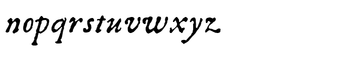 1584 Pragmatica Lima Italic Font LOWERCASE