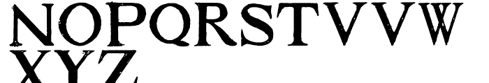 1584 Rinceau Normal Font LOWERCASE