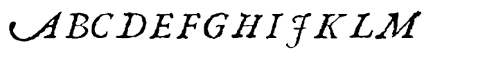 1589 Humane Bordeaux Italic Font UPPERCASE