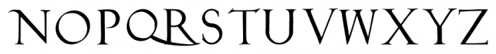 1525 Durer initials Regular Font LOWERCASE