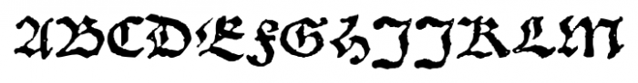 1538_Schwabacher Normal Font UPPERCASE