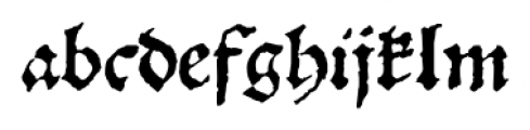 1538_Schwabacher Normal Font LOWERCASE