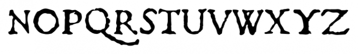 1543 Humane Petreius Italic Font UPPERCASE