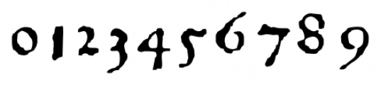 1543 Humane Petreius Regular Font OTHER CHARS