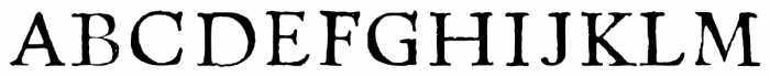 1543 Humane Petreius  Title Font UPPERCASE