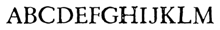 1545 Faucheur Italic Font UPPERCASE