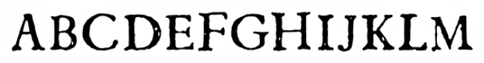 1545 Faucheur Regular Font UPPERCASE