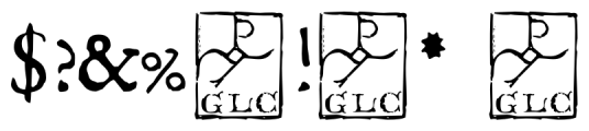1546 Poliphile Normal Font OTHER CHARS