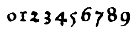 1557 Civilite  Granjon Pro Regular Font OTHER CHARS