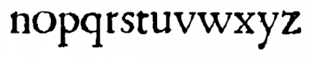 1589_Humane_Bordeaux Normal Font LOWERCASE