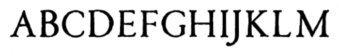 1592 GLC Garamond Bold Font UPPERCASE