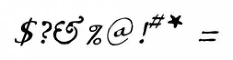 1592 GLC Garamond Italic Font OTHER CHARS