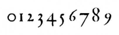 1592 GLC Garamond Normal Font OTHER CHARS