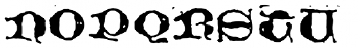 1509 Leyden Bold Font LOWERCASE