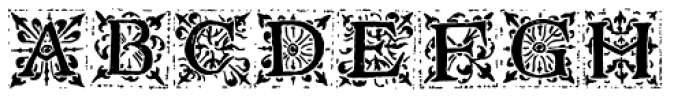 1512 Initials Normal Font LOWERCASE