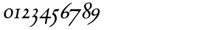 1530 Garamond Italic Font OTHER CHARS