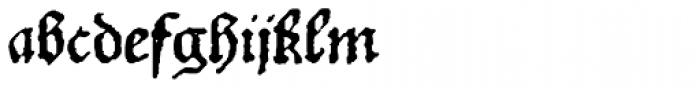 1532_Bastarde_Lyon Normal Font LOWERCASE