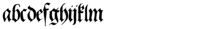 1543 German Deluxe Titling Font LOWERCASE