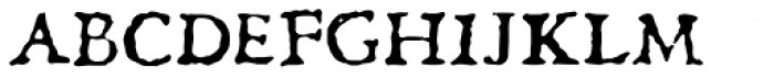 1543 Humane Petreius Italic Font UPPERCASE