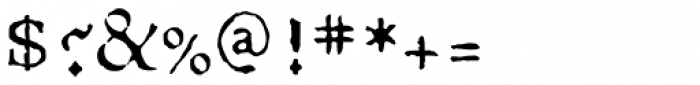 1543 Humane Petreius Font OTHER CHARS