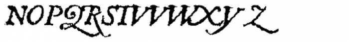 1557_Italique Font UPPERCASE