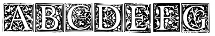 1565 Renaissance Font UPPERCASE