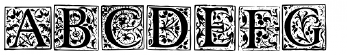1565 Renaissance Font LOWERCASE