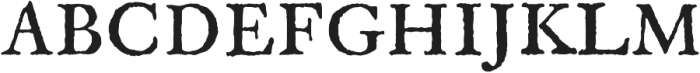 1689 GLC Garamond Pro otf (400) Font UPPERCASE