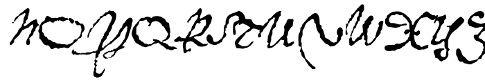 1638 Civilite Manual Font UPPERCASE