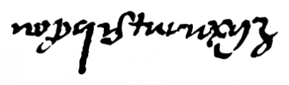 1619 Expediee Regular Font LOWERCASE