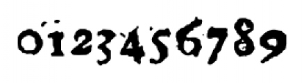 1689 Almanach Italic Font OTHER CHARS