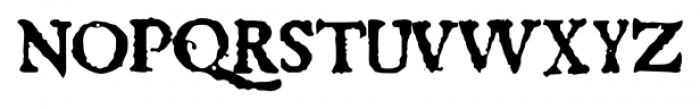 1689 Almanach Normal Font UPPERCASE