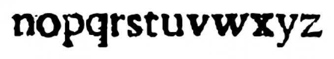 1689 Almanach Normal Font LOWERCASE