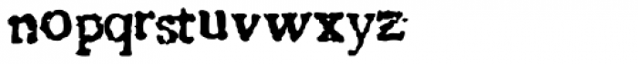 1689 Almanach Supplement Normal Font LOWERCASE