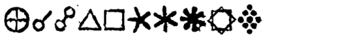 1689 Almanach Symbols Font OTHER CHARS