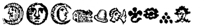 1689 Almanach Symbols Font LOWERCASE