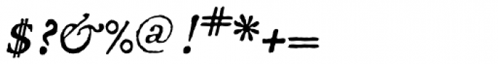 1689 GLC Garamond Pro Italic Font OTHER CHARS