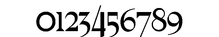 16thCenturyGothic Regular Font OTHER CHARS