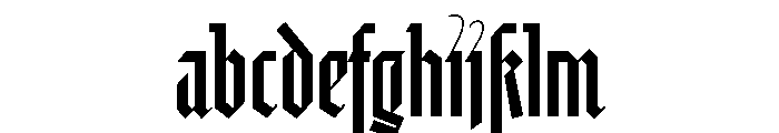 16thCenturyGothic Regular FONT