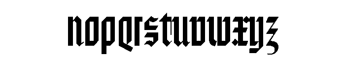 16thCenturyGothic Regular Font LOWERCASE
