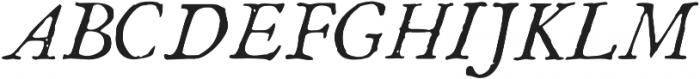 1786 GLC Fournier otf (400) Font UPPERCASE