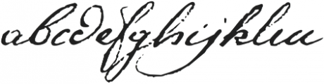 1791 Constitution otf (400) Font LOWERCASE