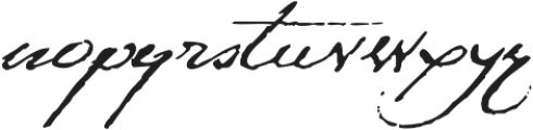1791 Constitution otf (400) Font LOWERCASE