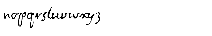1715 Jonathan Swift Regular Font LOWERCASE